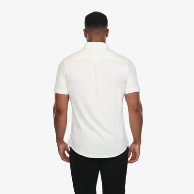 Optic White Knitted Shirt