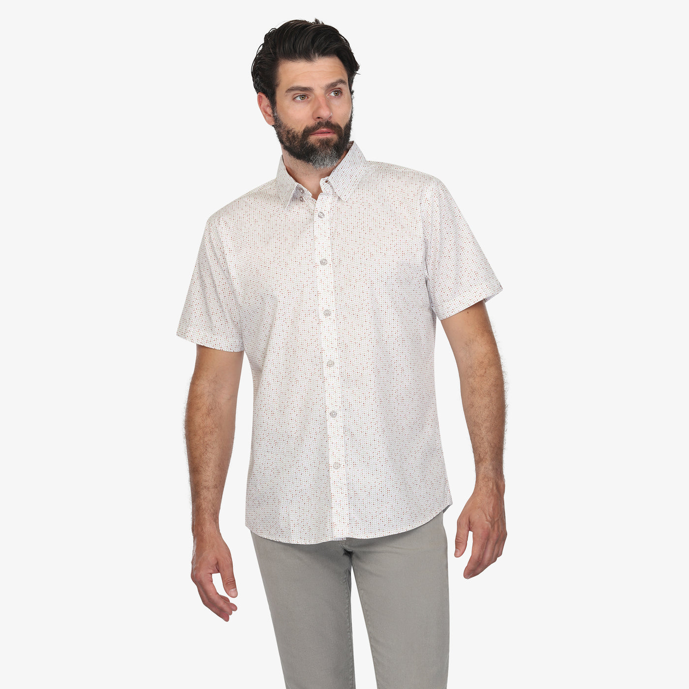 Electric Night Button-Down Shirt