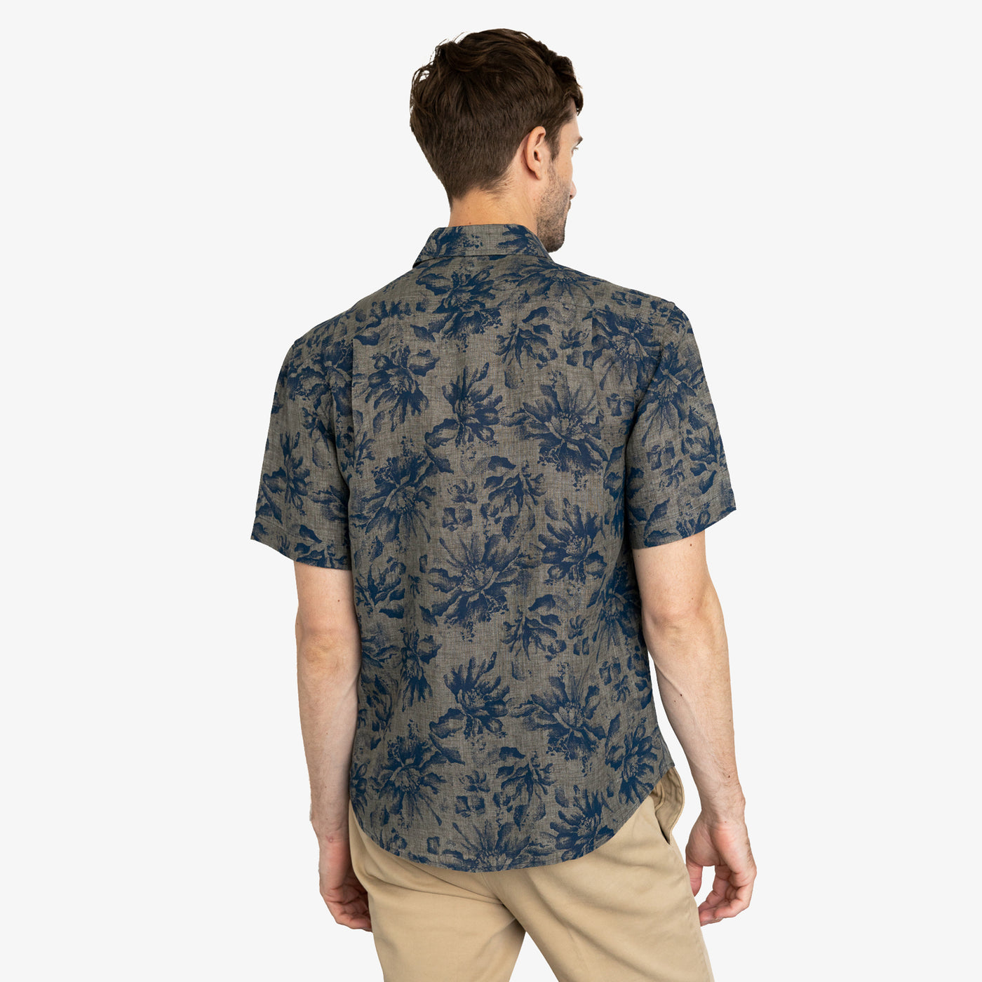 Maui Oasis Printed Linen Shirt
