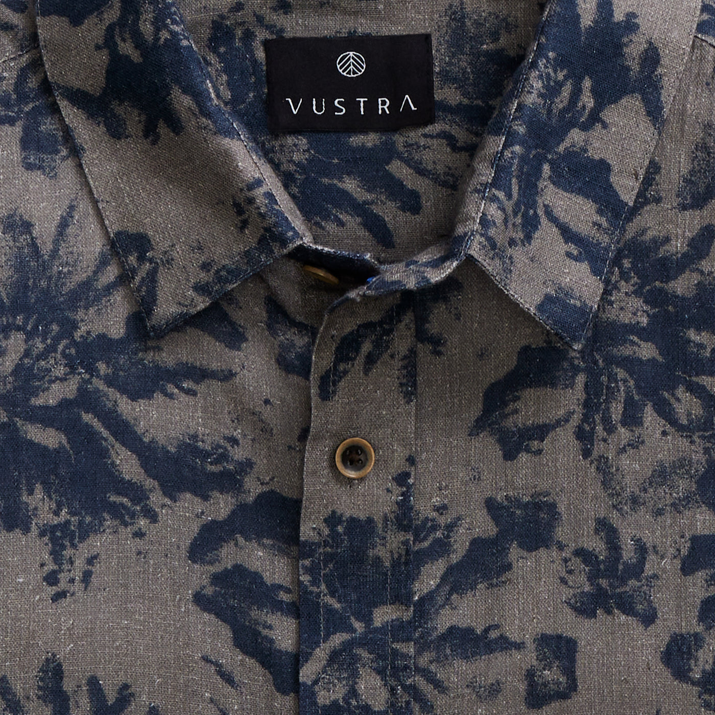 Maui Oasis Printed Linen Shirt