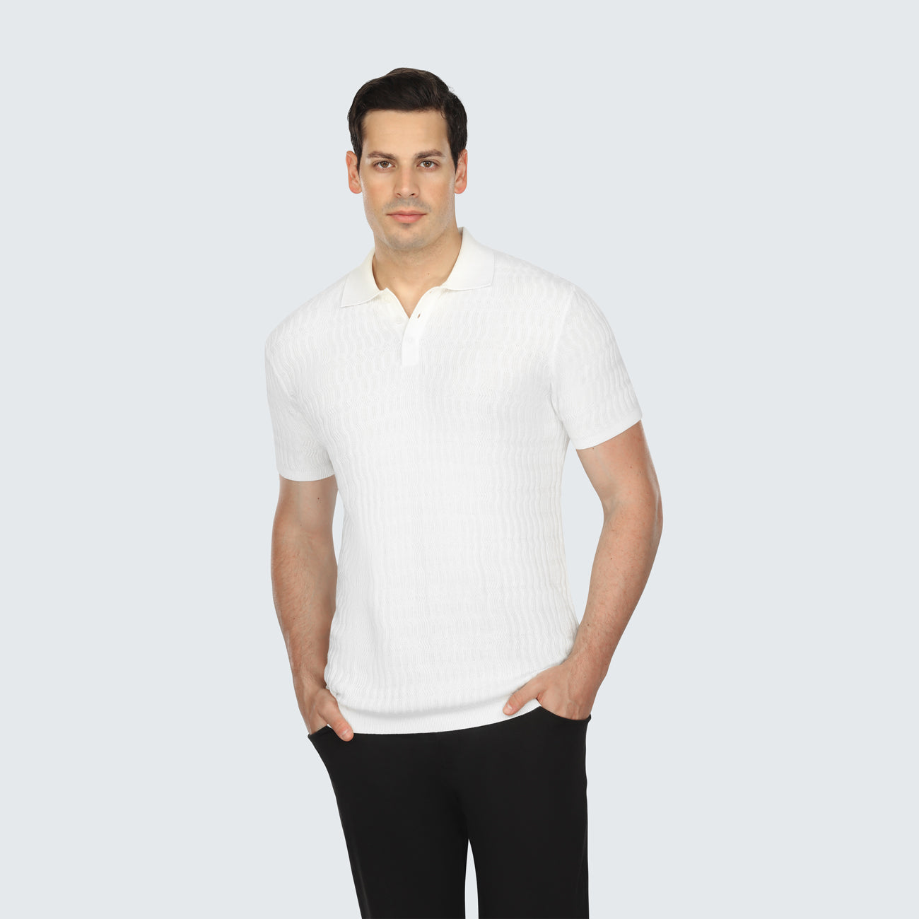 Cloud Luxe Sweater Knit Polo