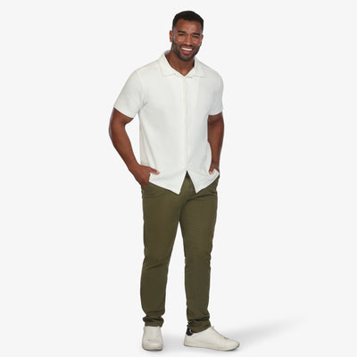 The Executive Camp Collar Knitted Shirt