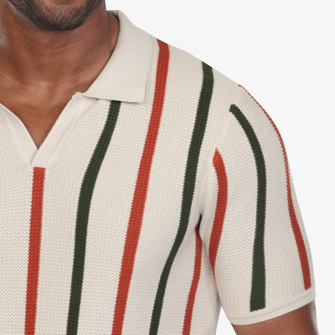 Havana Nights Luxe Sweater Knit Polo
