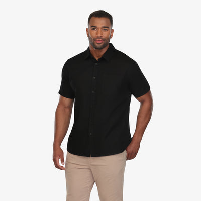 Midnight Linen Shirt