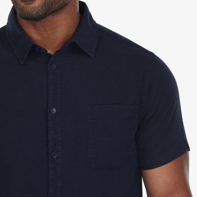 Indigo Linen Shirt