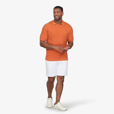 Gingersnap Luxe Sweater Knit Polo