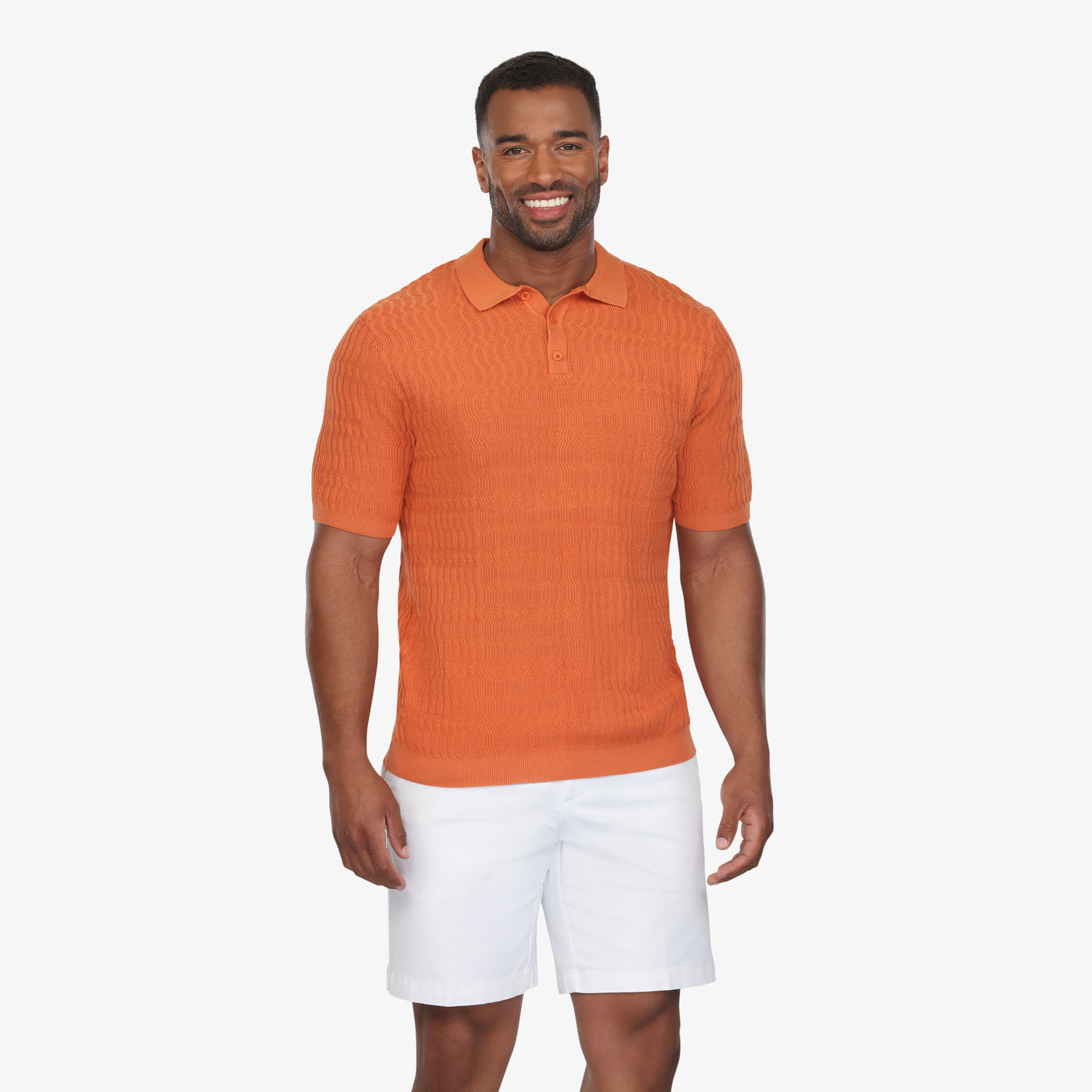 Gingersnap Luxe Sweater Knit Polo