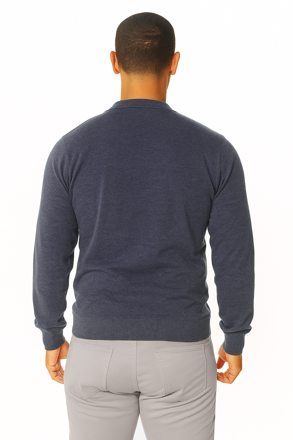 Navy Blue Pacific Sweater
