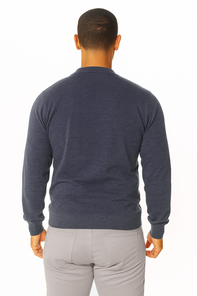 Navy Blue Pacific Sweater